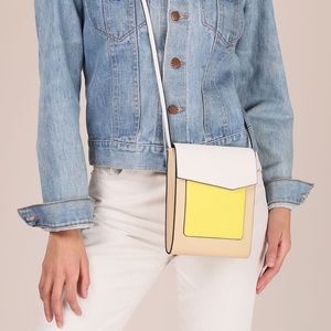 Botkier Cobble Hill Crossbody Tall Fawn Colorblock